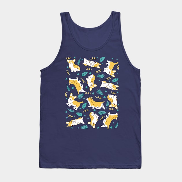 Corgi Puppies Tank Top by Wlaurence